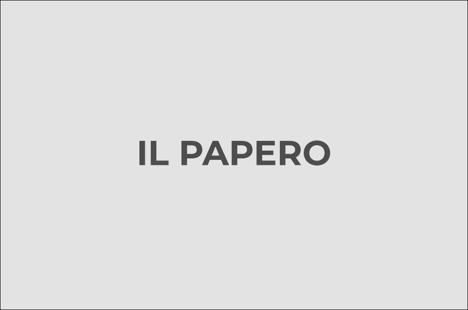 Il Papero – logo ufficiale dell’appartamento di design nel centro di Napoli, con scritta minimal su fondo chiaro.